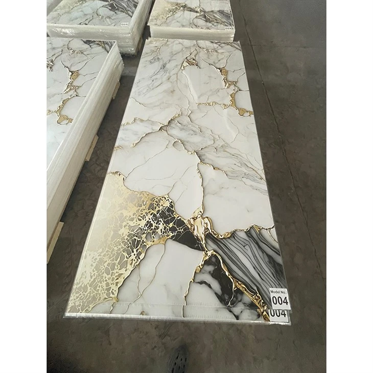 UV marmora loksnes interjera dekors